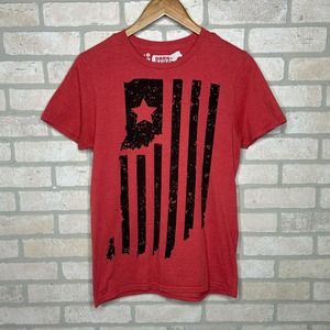 Red Indiana Flag Tshirt